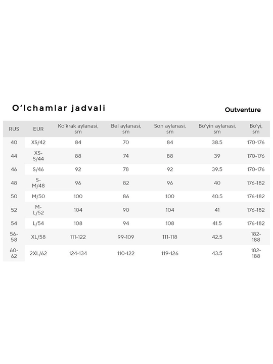 Outventure erkaklar junli jemperi