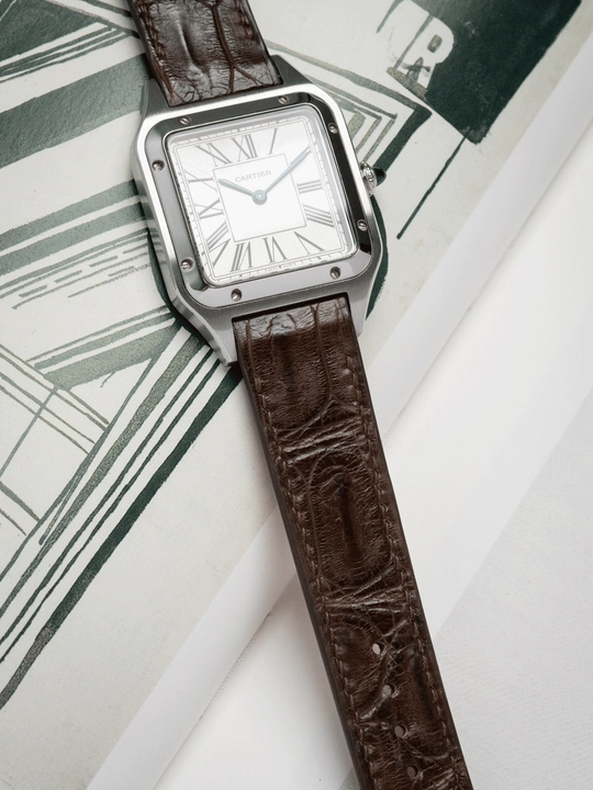 Cartier Santos-Dumont kolleksiyasining katta o‘lchamli modeli