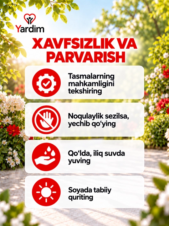 Kattalar uchun tekis qomat uchun yelka kamari, Y-10003 modeli