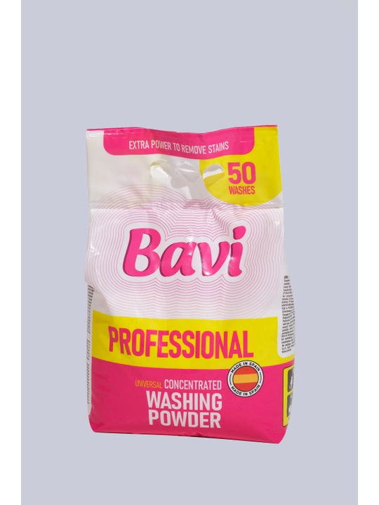 Bavi Professional kir yuvish kukuni, avtomatik, oq va rangli matolar uchun