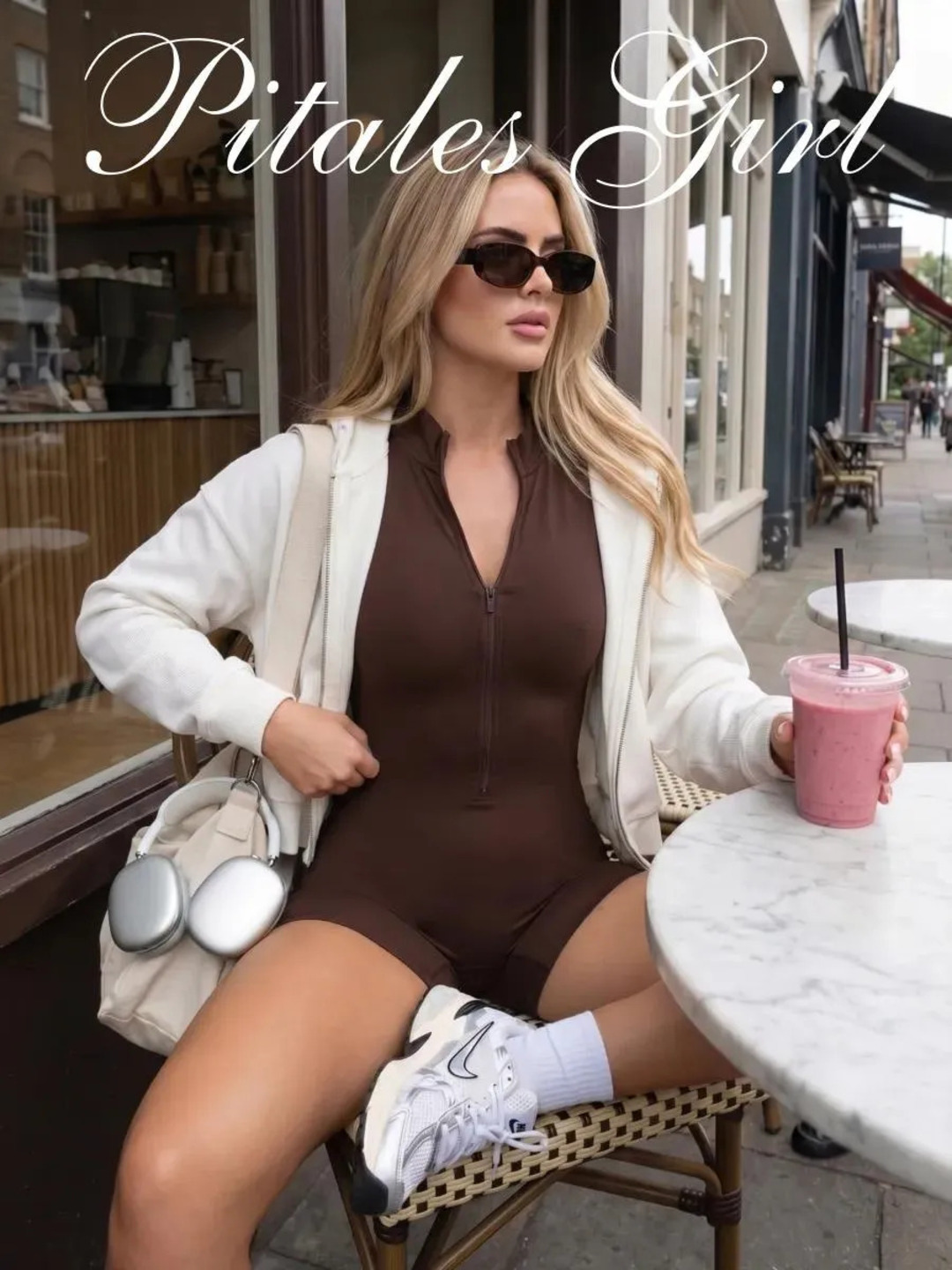 Fitnes uchun sport kombinezoni, sport va faol dam olish uchun ayollar sport kiyimi - 