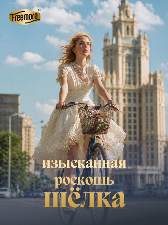 Прокладки FREEMORE Natural Silk с шёлком, дневные, для чувствительной кожи, 250 мм, 12 шт