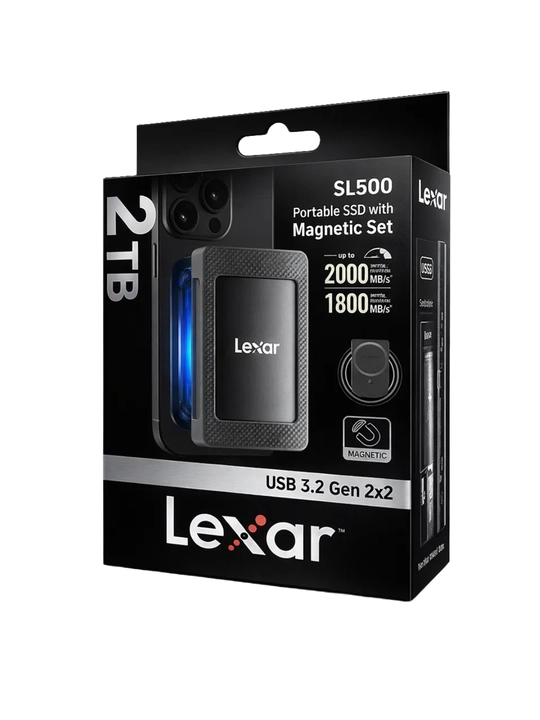 Lexar SL500 Magnetic Внешний Твердотельный Накопитель SSD