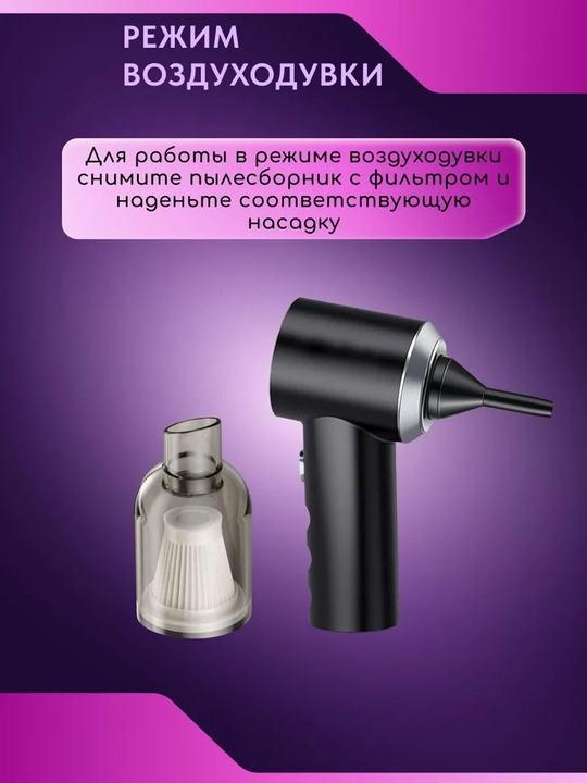 Vacuum Cleaner 2 in 1 portativ changyutgich va havo puflagich 5500 Pa