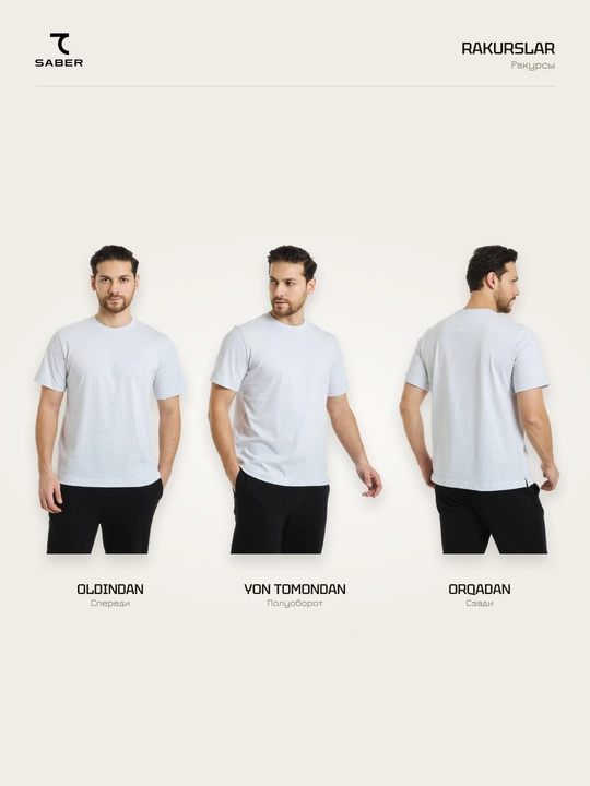Erkaklar futbolkasi 7SABER Essential Fit