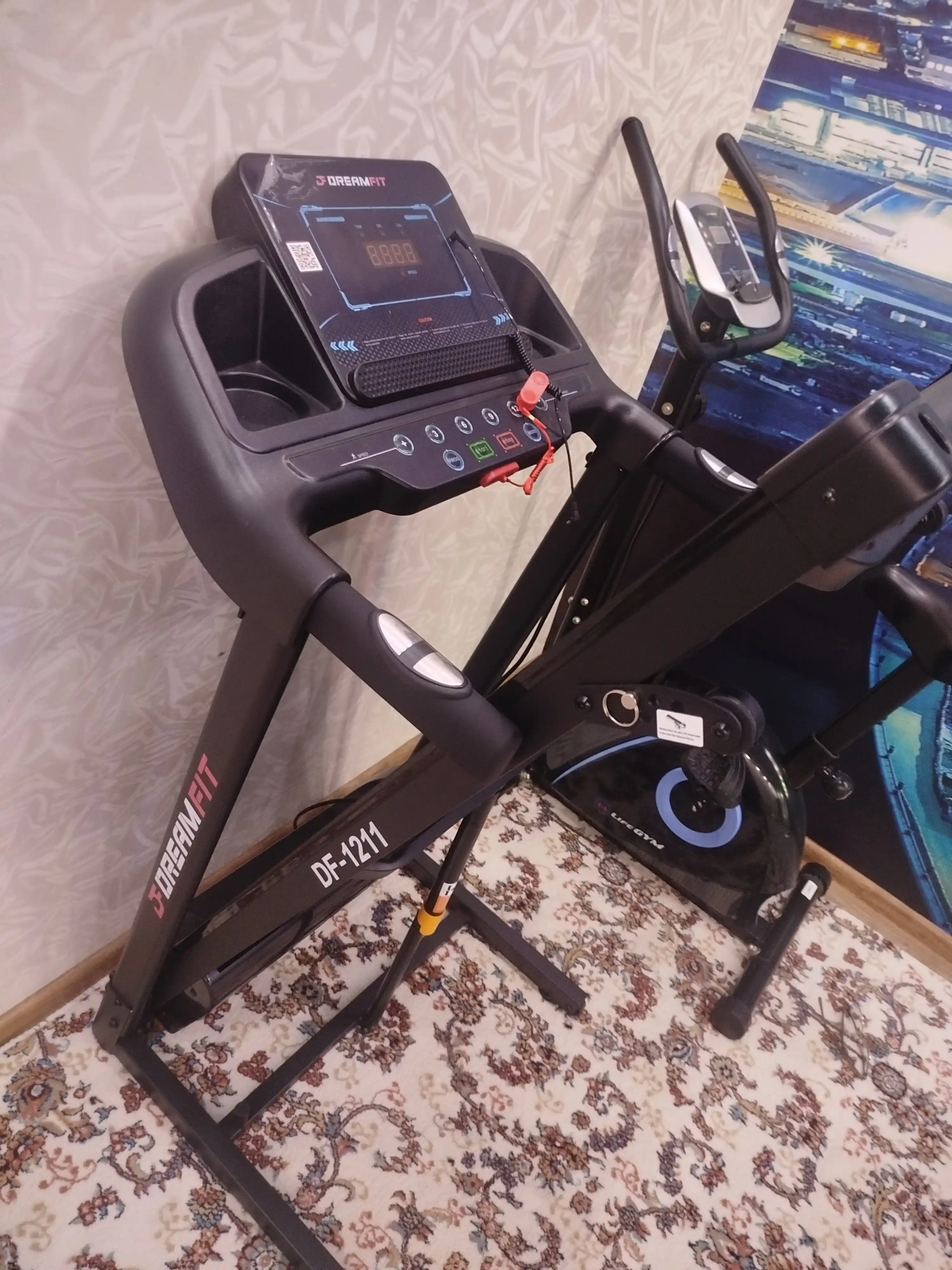 Беговая дорожка DreamFit для дома электрическая складная, DF-1210M, DF-1211M, DF-6868M