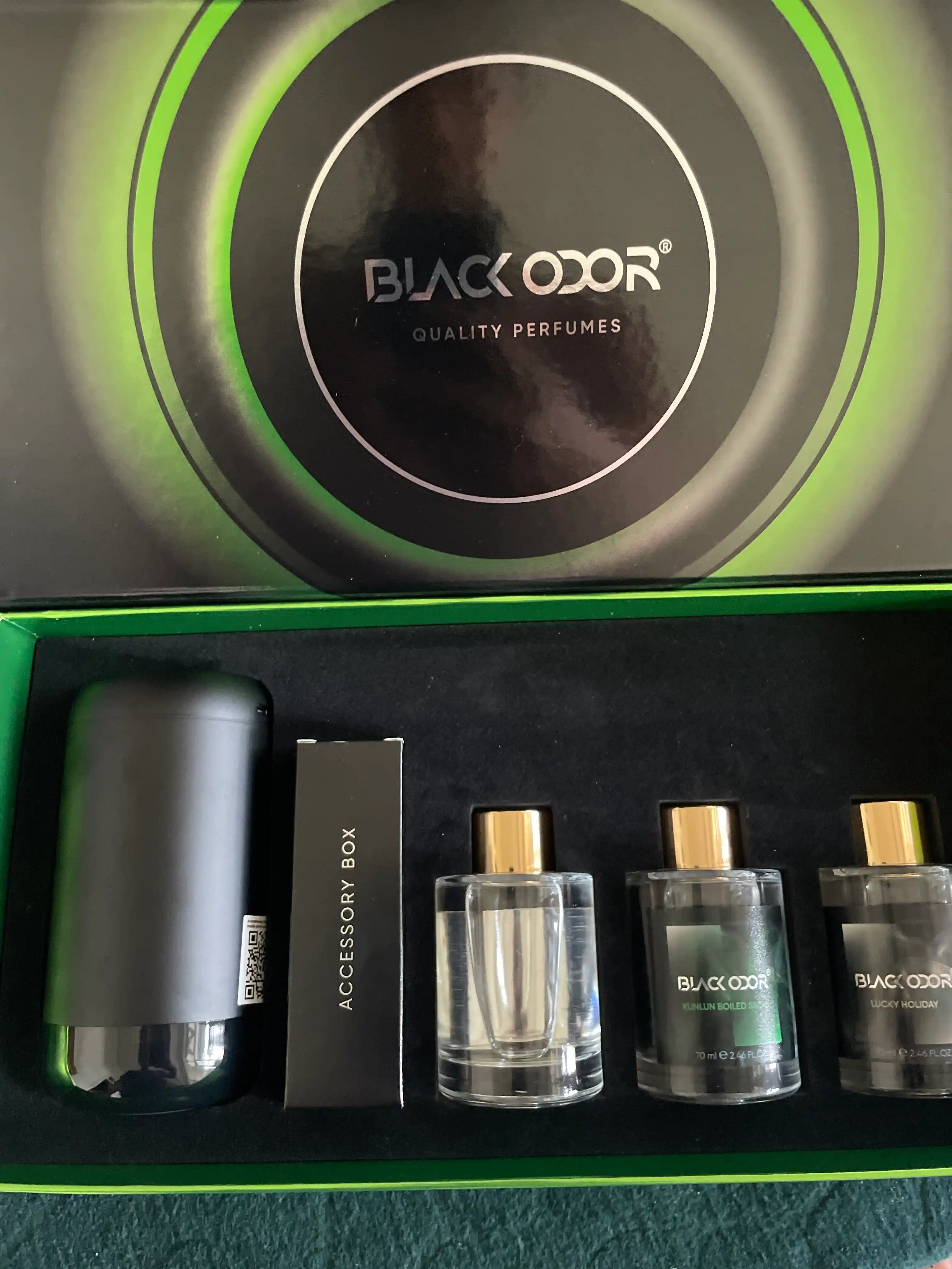 BLACK ODOR avtomobil va uy uchun xushbo‘ylantirgich