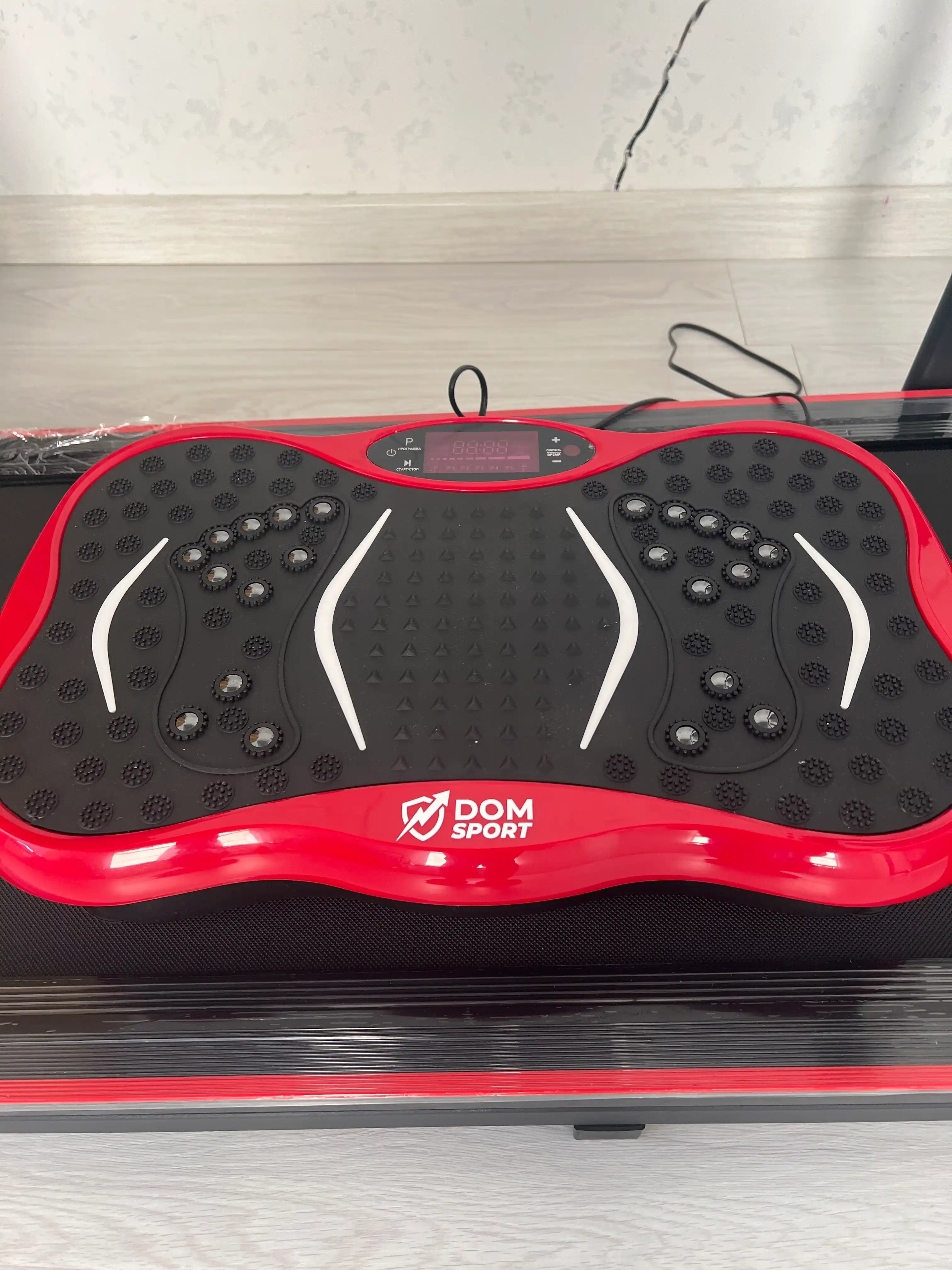 Vibroplatforma FIDGO, ozish va massaj uchun trenajyor, Bluetooth va pult bilan