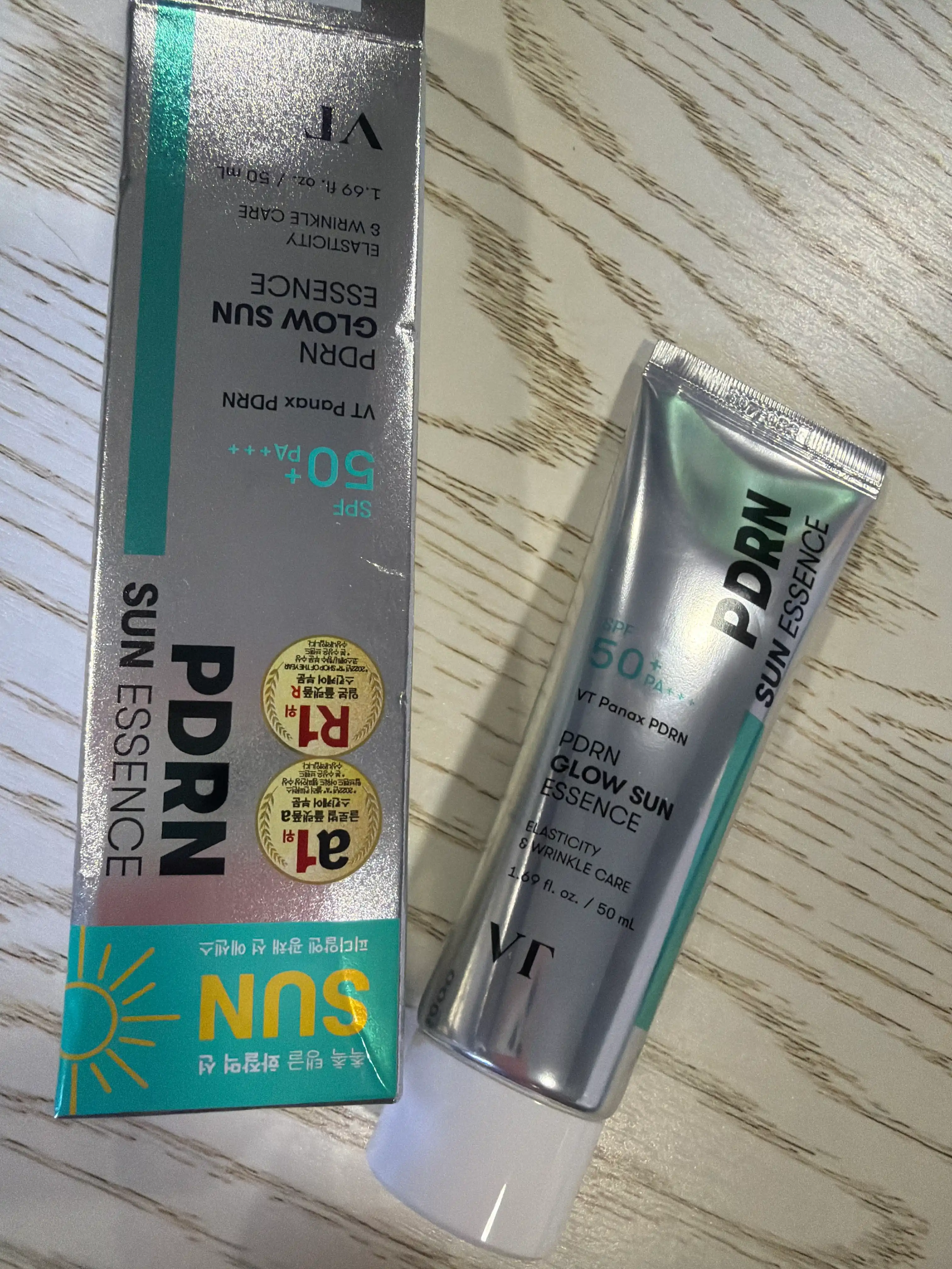 Quyoshdan himoyalovchi essensiya PDRN  Made in Korea  50 ml  quyoshdan himoyalovchi