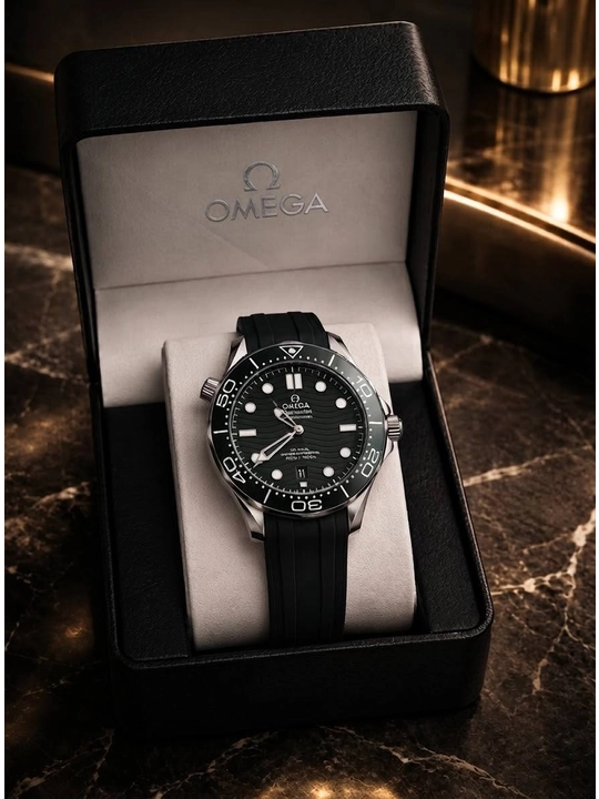 Premium uslubdagi erkaklar qo‘l soati omega
