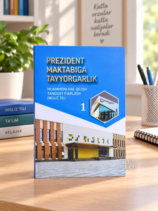 Prezident Maktabiga Tayyorgarlik 1/2 qism: English Tanqidiy fikrlash Muammoni hal qilish - 