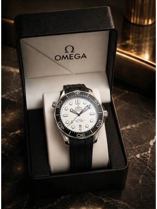 Premium uslubdagi erkaklar qo‘l soati omega
