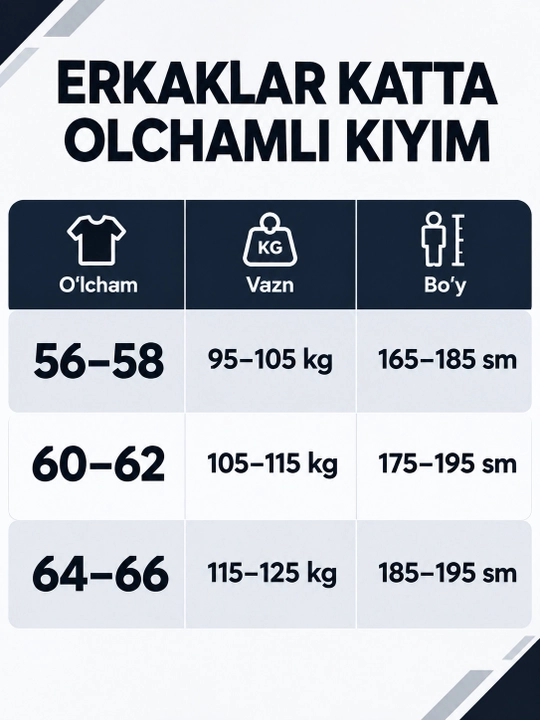 Kuzgi erkaklar xudi, erkin bichimli, katta o‘lchamli, ulkan