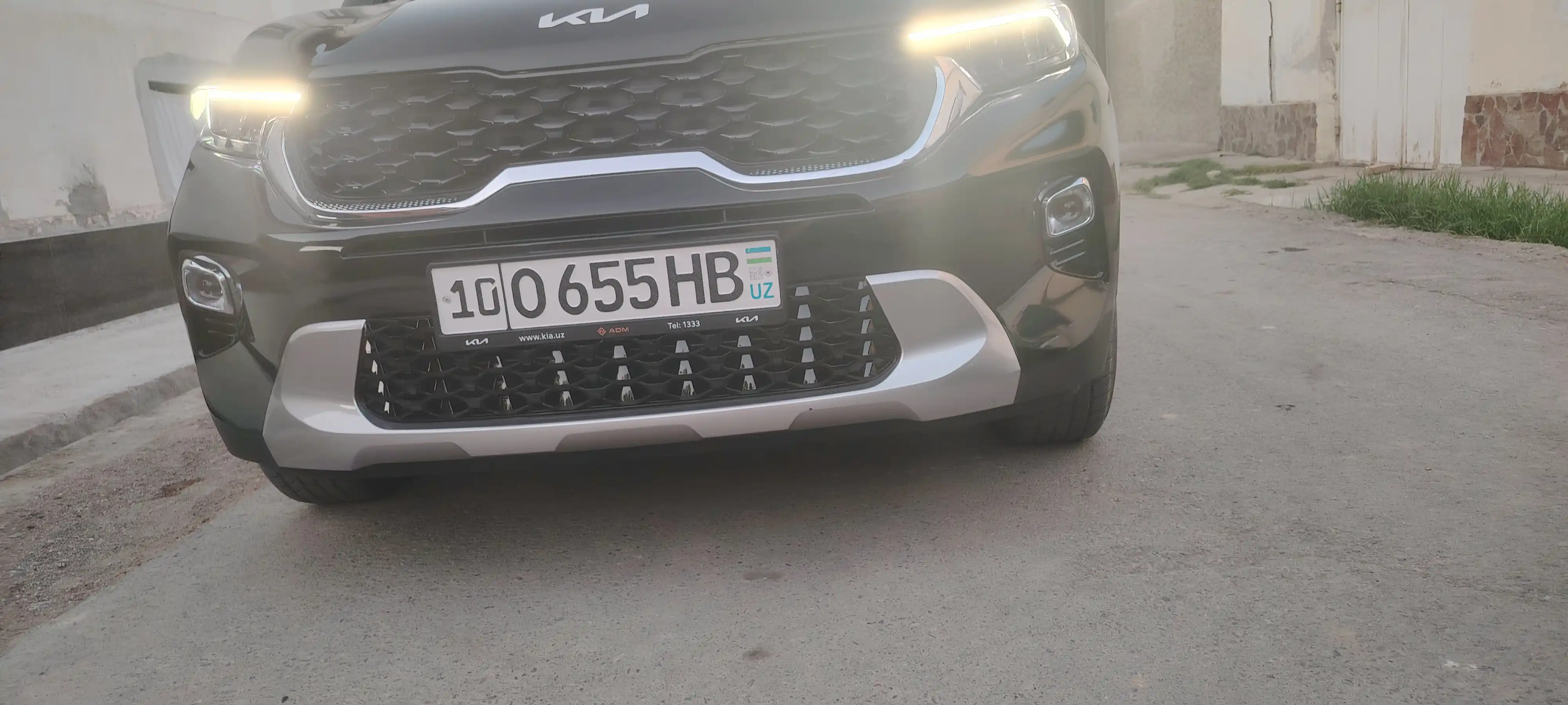 Kia Sonet 2024–2026, старый бампер