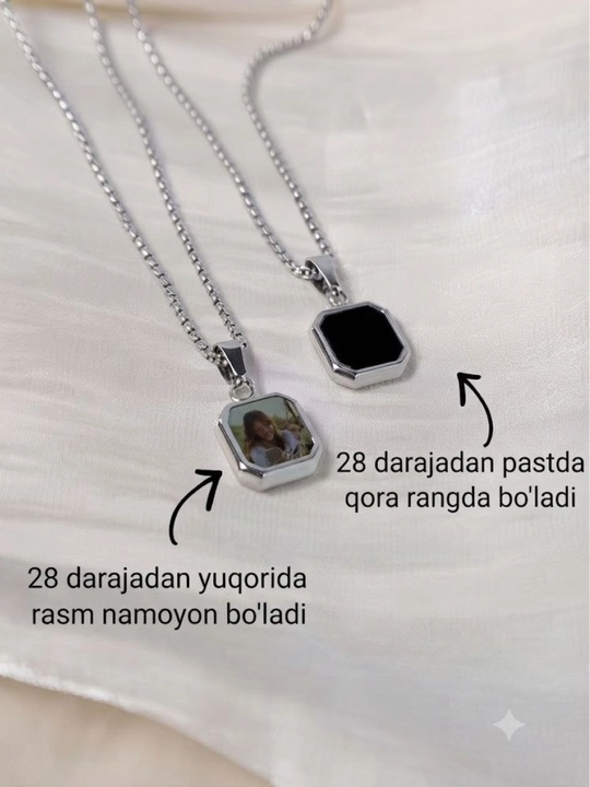 Rangini o'zgartiradigan kulonli zanjirlar