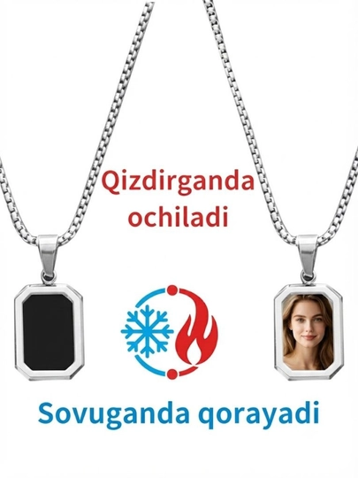 Rangini o'zgartiradigan kulonli zanjirlar