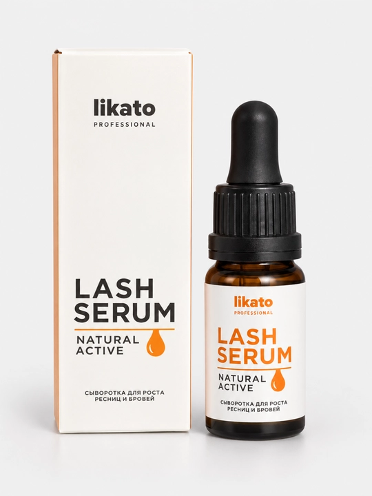 Kiprik va qoshlar o‘sishi uchun serum, lash serum Likato Professional, 10 ml