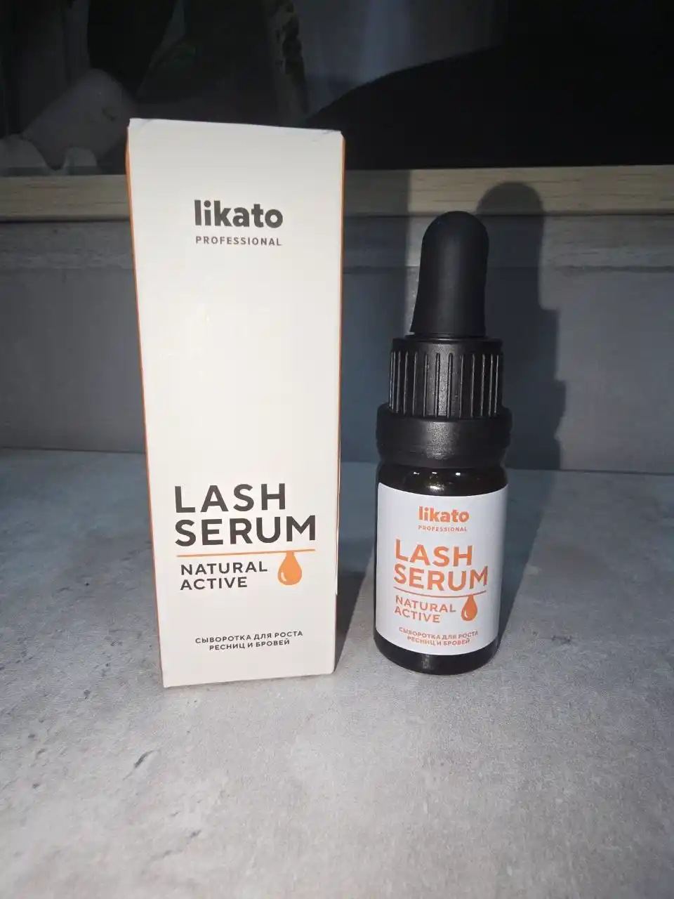 Kiprik va qoshlar o‘sishi uchun serum, lash serum Likato Professional, 10 ml