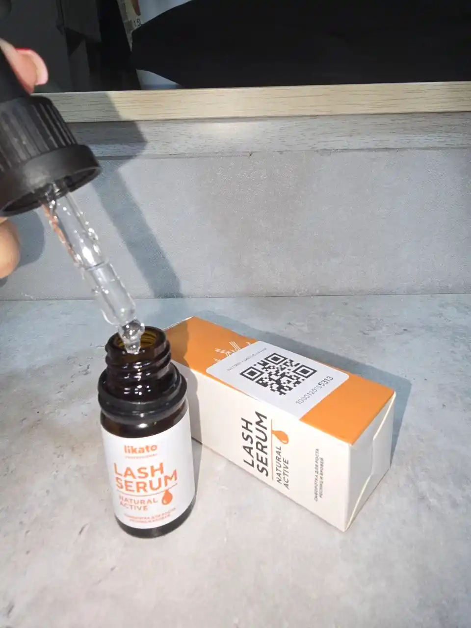 Kiprik va qoshlar o‘sishi uchun serum, lash serum Likato Professional, 10 ml