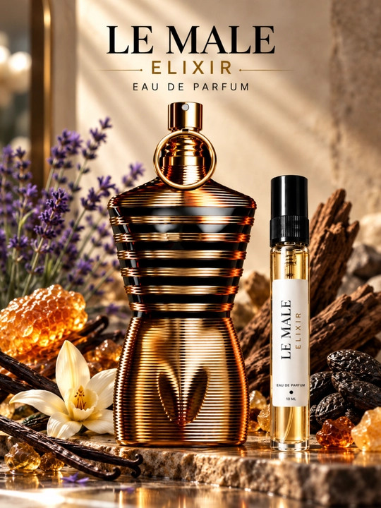 Мужские духи JPG Le Male Elixir, феромонные духи, 10 мл - 