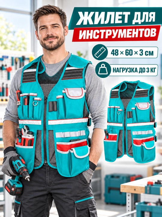 Asboblar uchun jilet - 