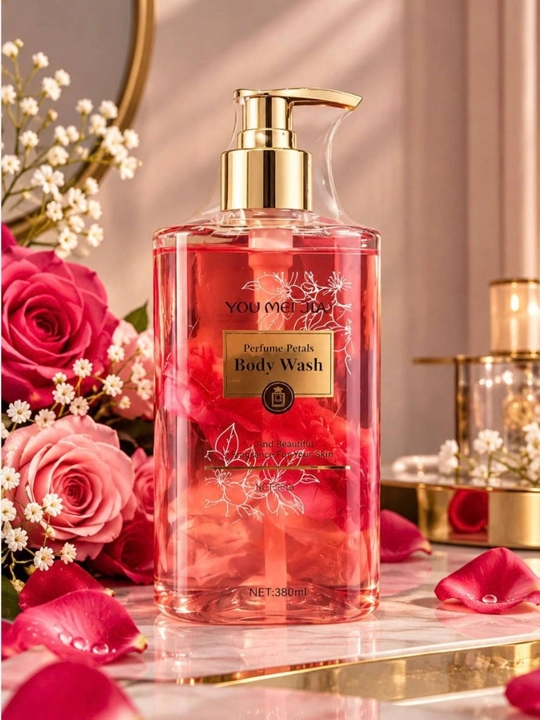 Perfume Petal Body Wash — ароматный гель для душа, объем нетто 380 мл - 