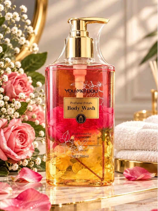 Perfume Petal Body Wash — ароматный гель для душа, объем нетто 380 мл - 