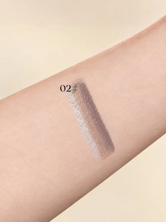 Ko‘z uchun tenlar, 3 tasi 1 da, qovoqlar uchun ten-qalam, ergonomik 25° egri shakl