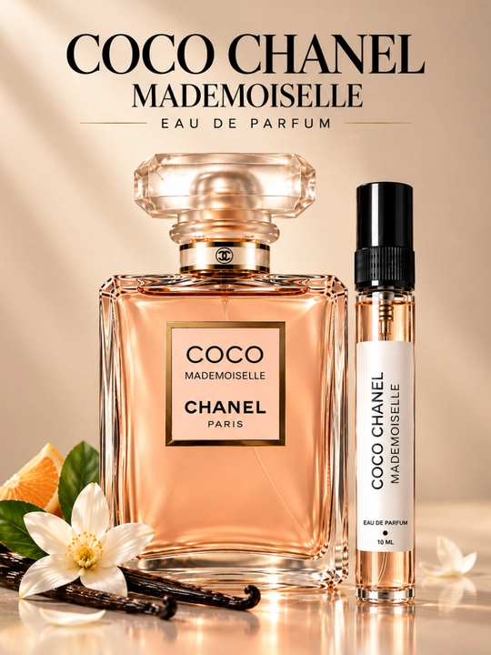 Парфюм для женщин Chanel Coco Mademoiselle, eau de parfum для женщин, 10 мл - 
