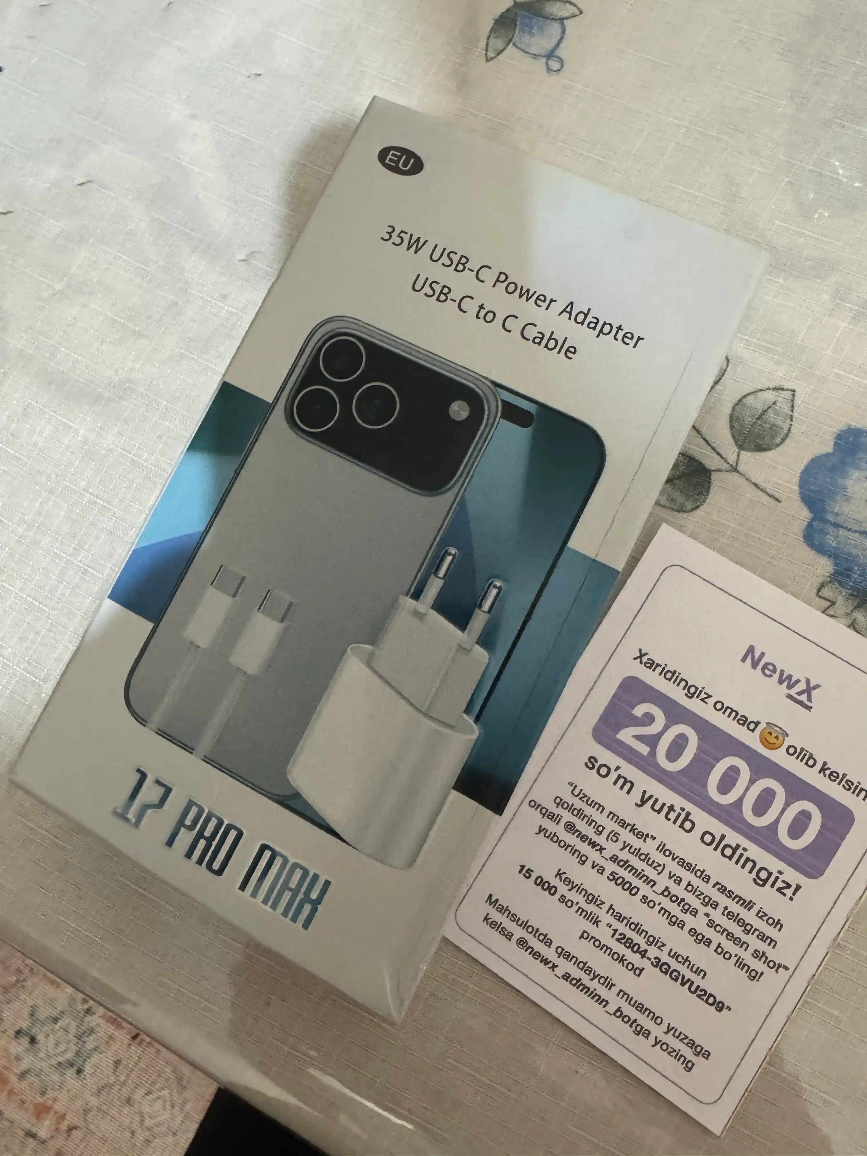 Iphone zaryadchik, ayfon zaryadchik, taypsi zaryadchik, iphone zaryadnik, zaryadchik, 35w