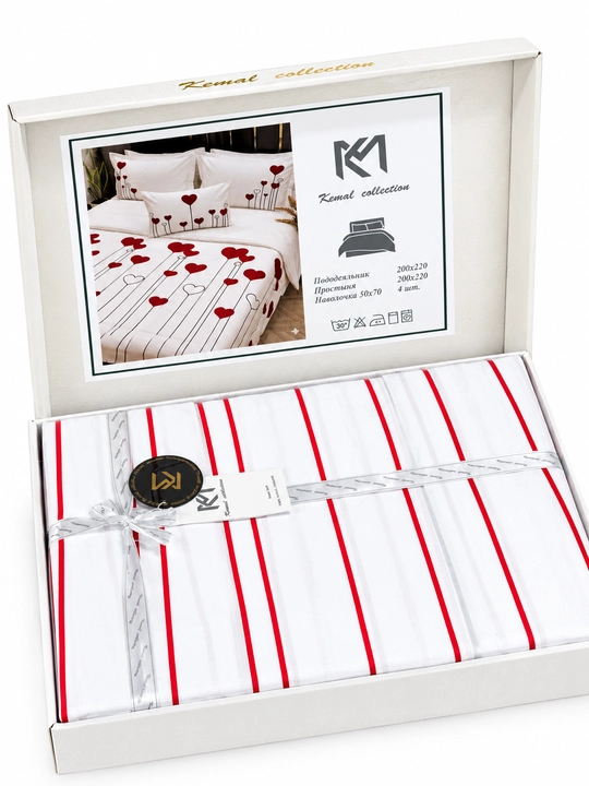 2-kishilik choyshablar toʻplami Kemal collection - 