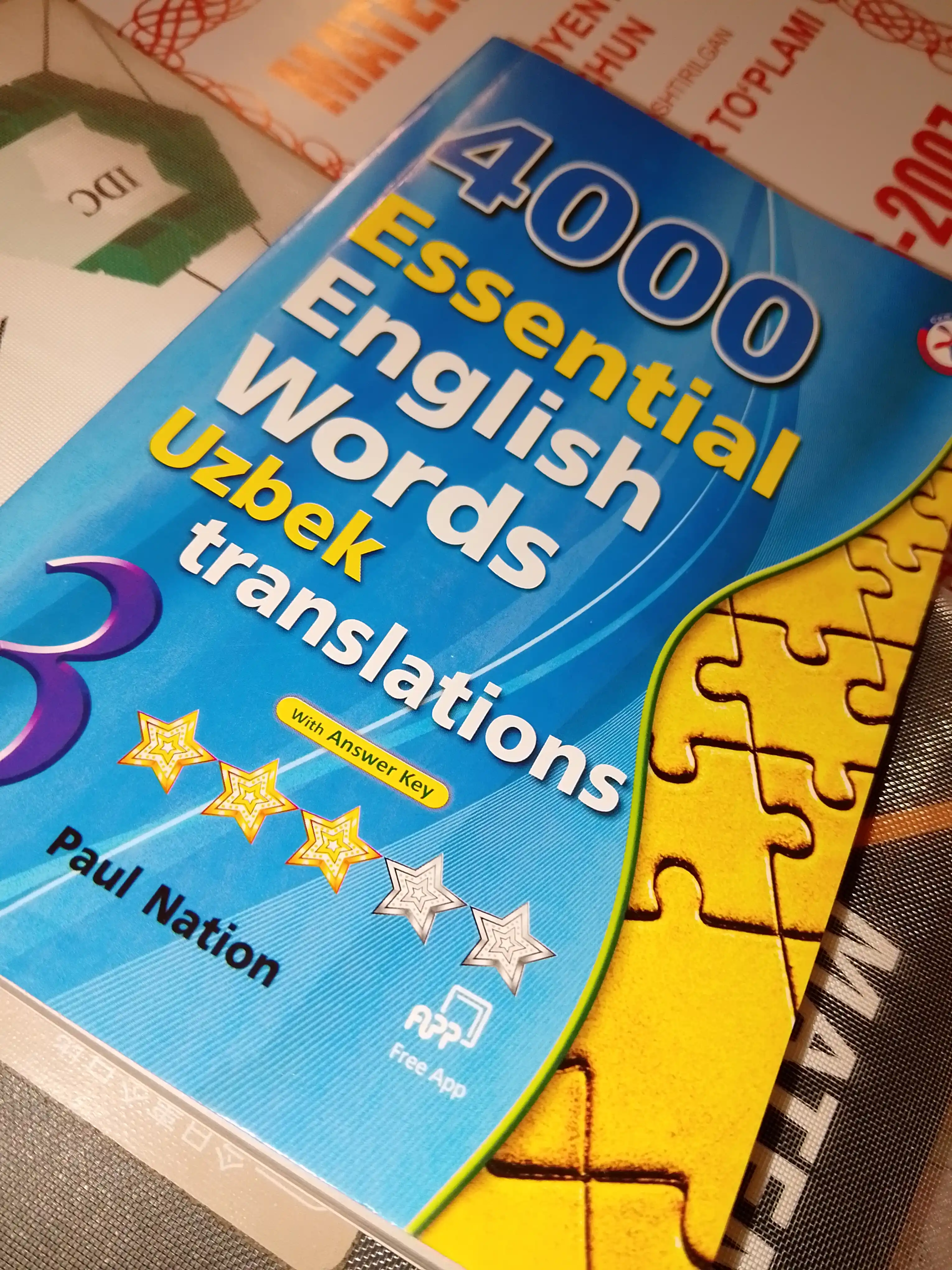 4000 essential english words - 3 Uzbek translations