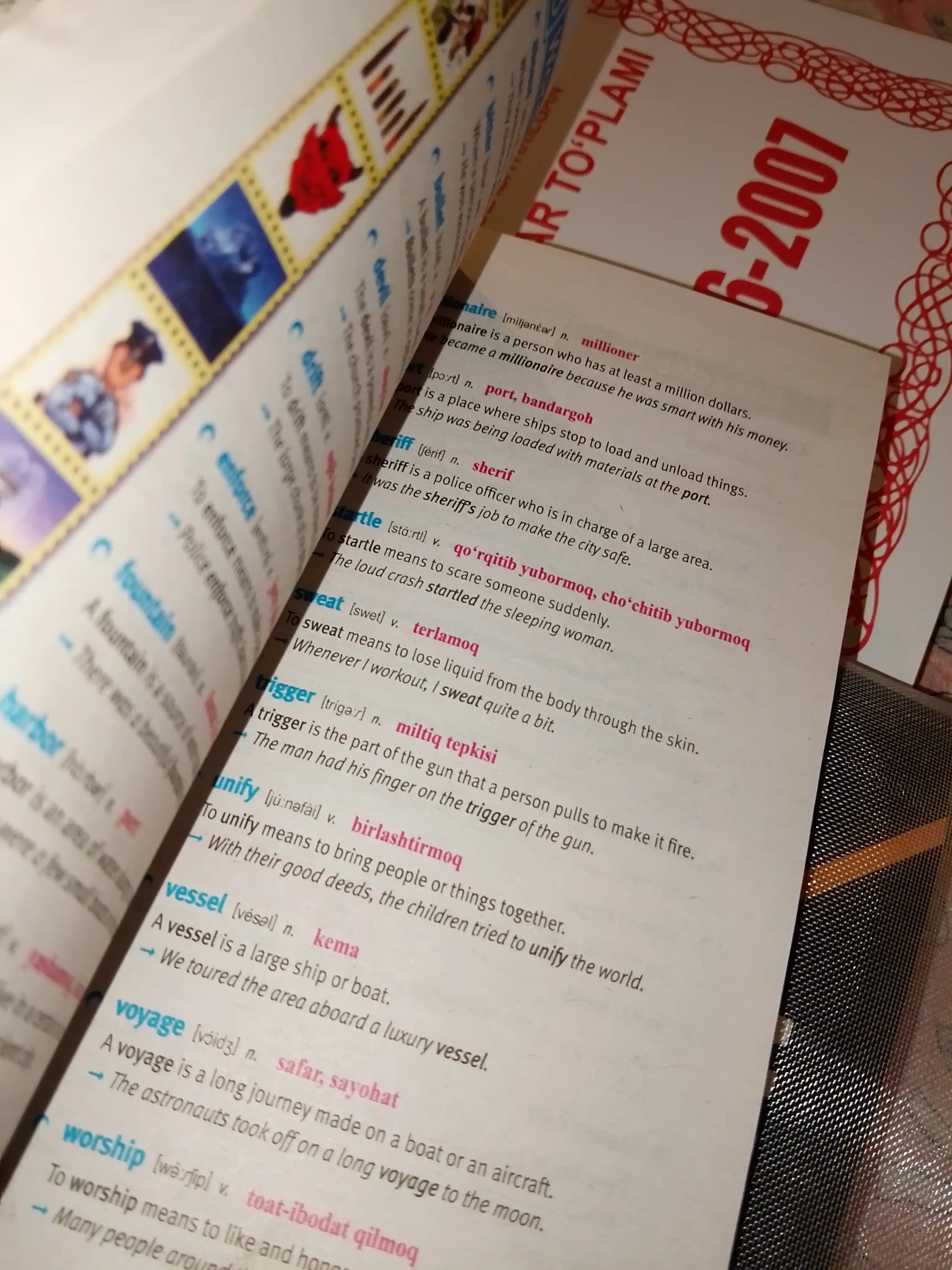 4000 essential english words - 3 Uzbek translations