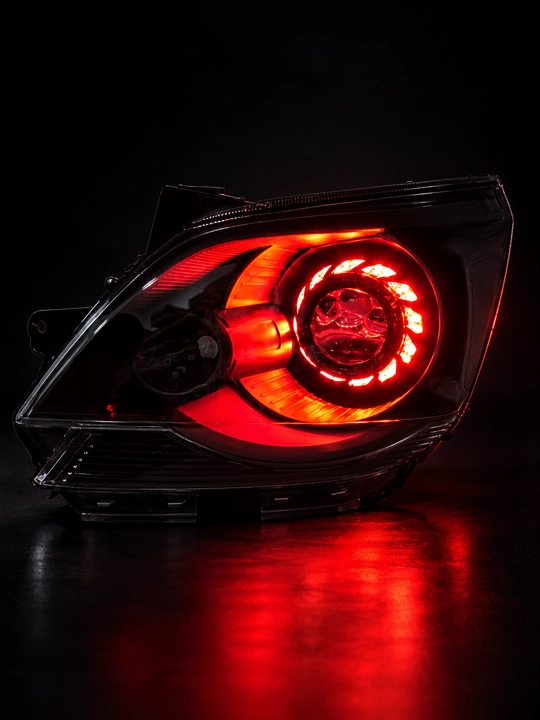 Тюнинг фара Chevrolet Cobalt, tuning фары с BiLED Zimmer R80 и RGB-подсветкой