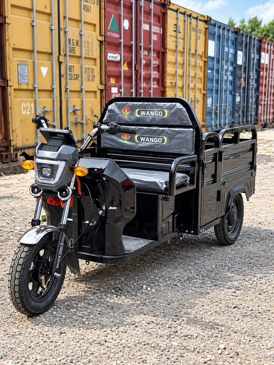 Uch g‘ildirakli yuk tashuvchi elektr skuter tritsikl WANGO CARGO 1000W 72V 32Ah - 