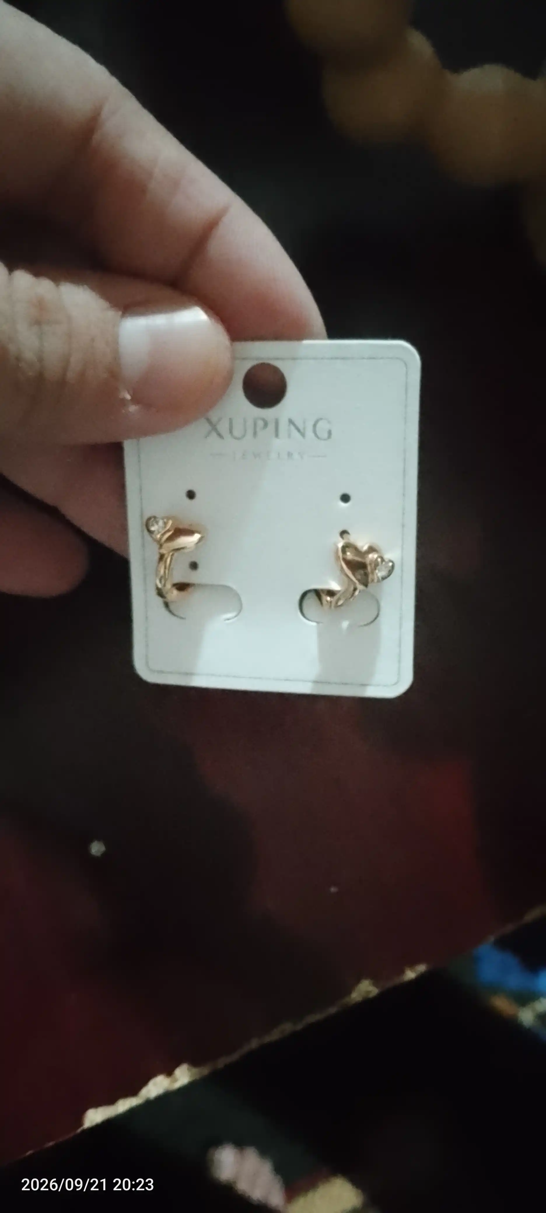 Детские серьги Xuping для девочек, маленькие