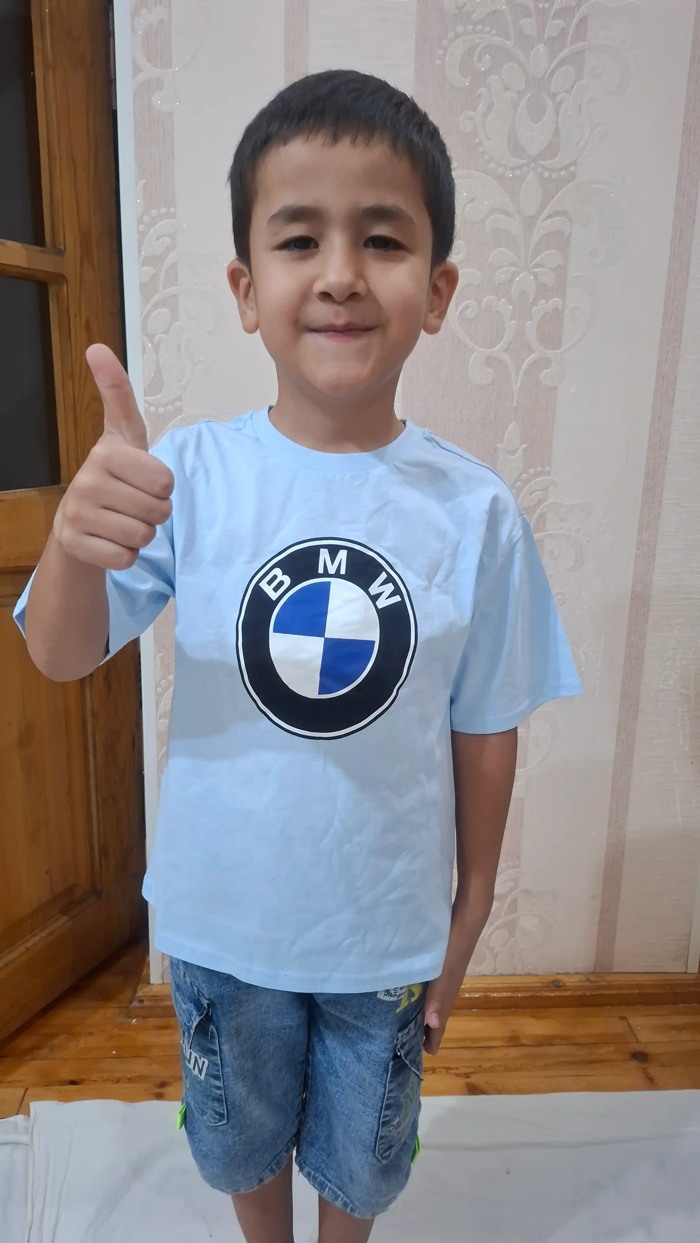 Футболка для мальчика с принтами Майнкрафт, Роблокс, BMW