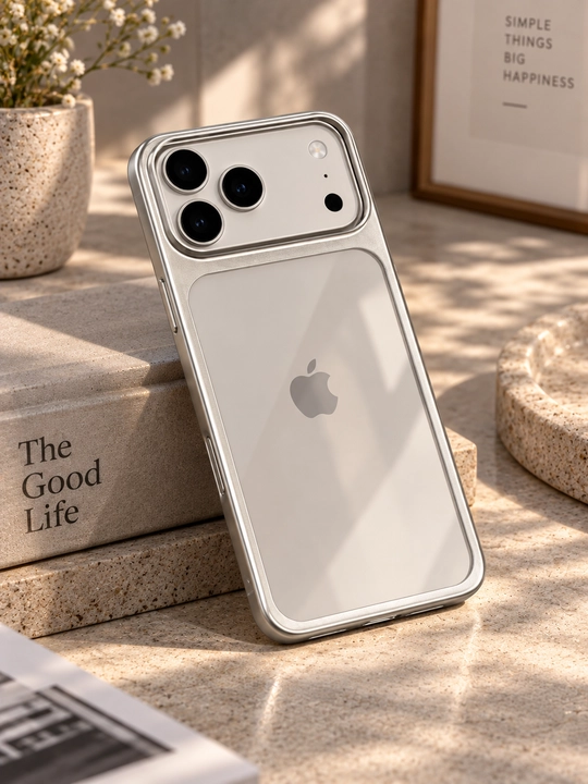Чехол HOTME iPhone 17 Pro / Pro Max прозрачный противоударный