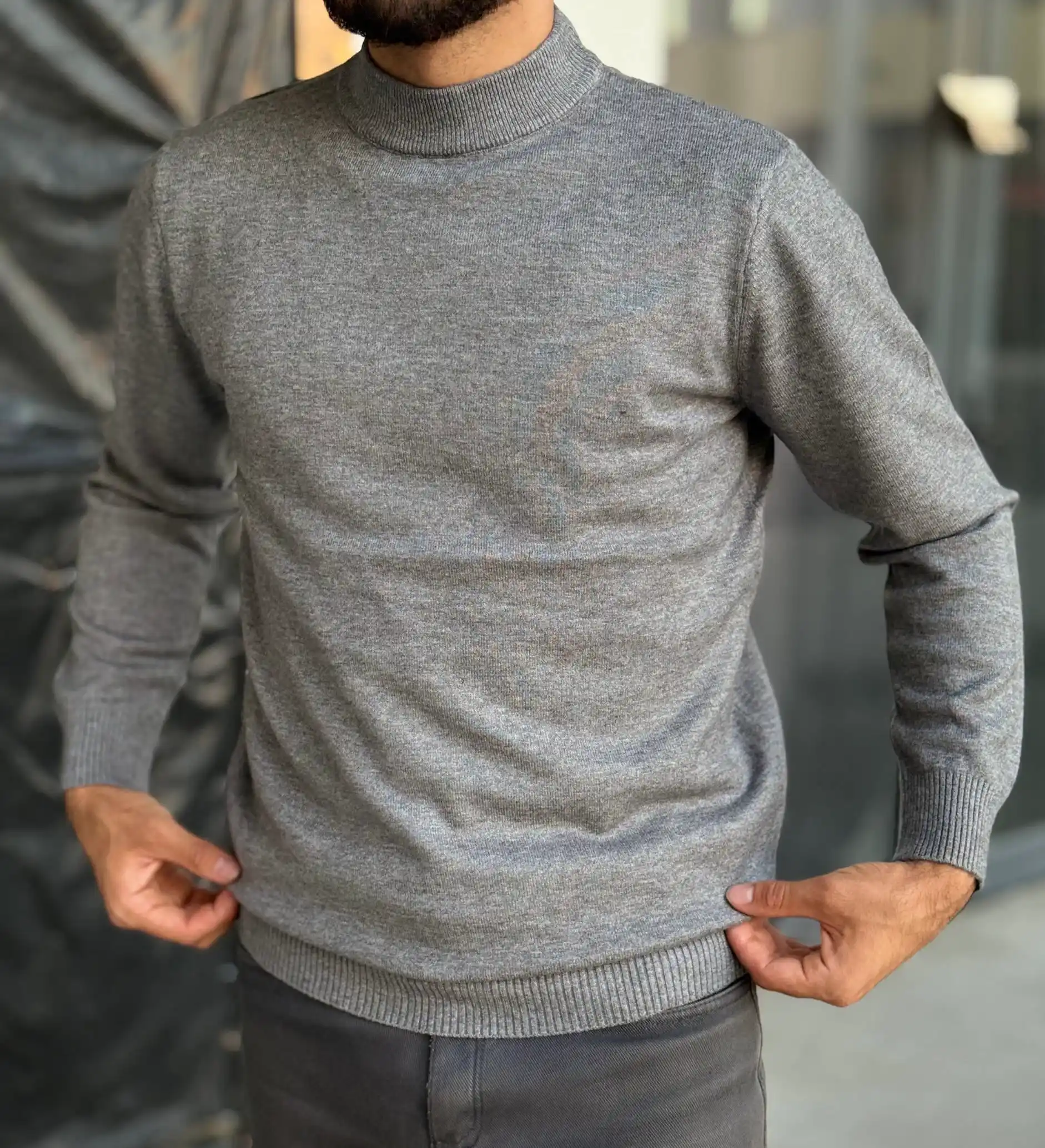 Erkaklar sviterlari, kuzgi-qishki modellar, uzun yengli sviterlar