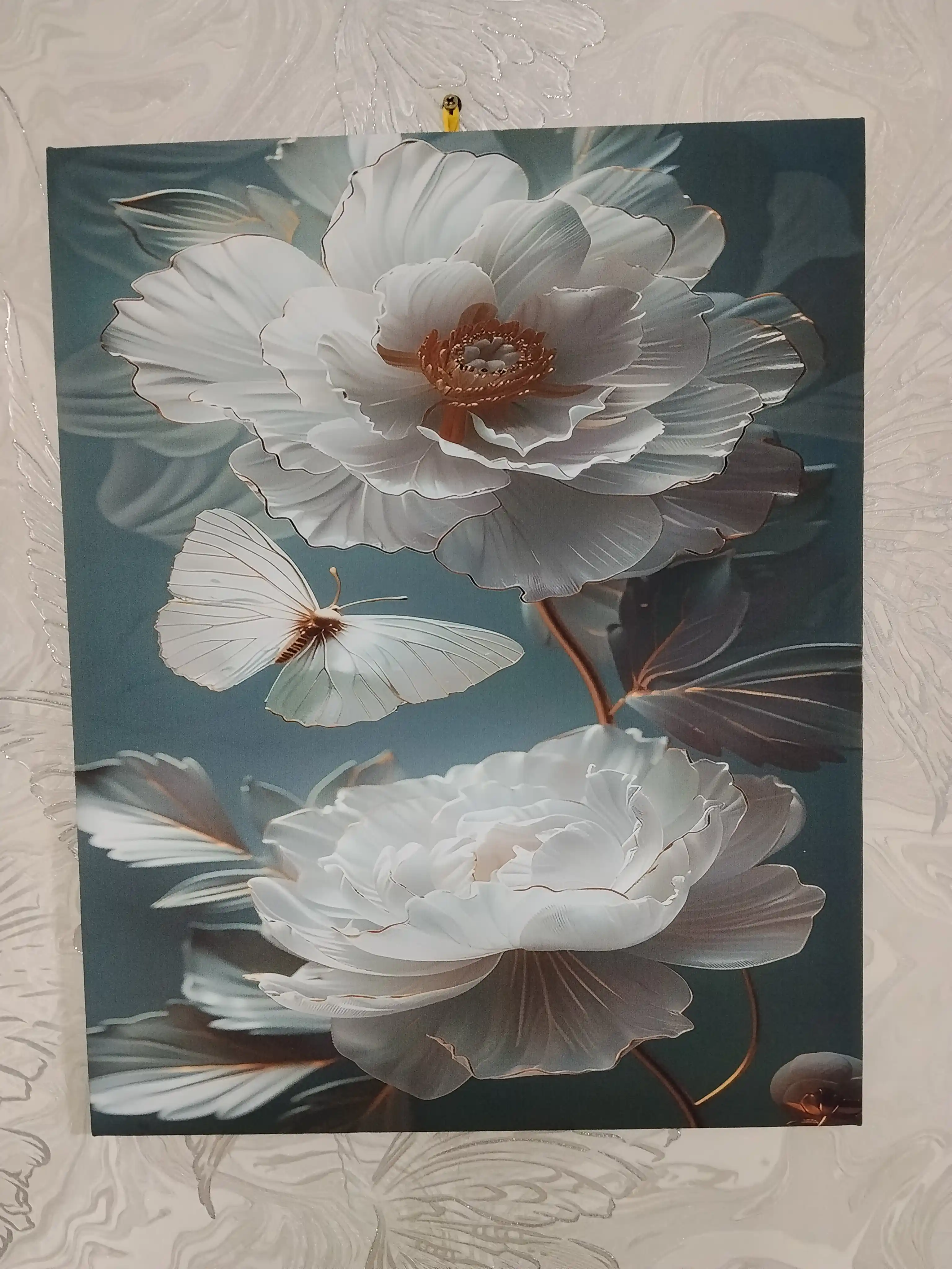 Interyer rasm ARTERY, holstga bosilgan kartina, yog‘och podramnikli poster, 40×50 sm