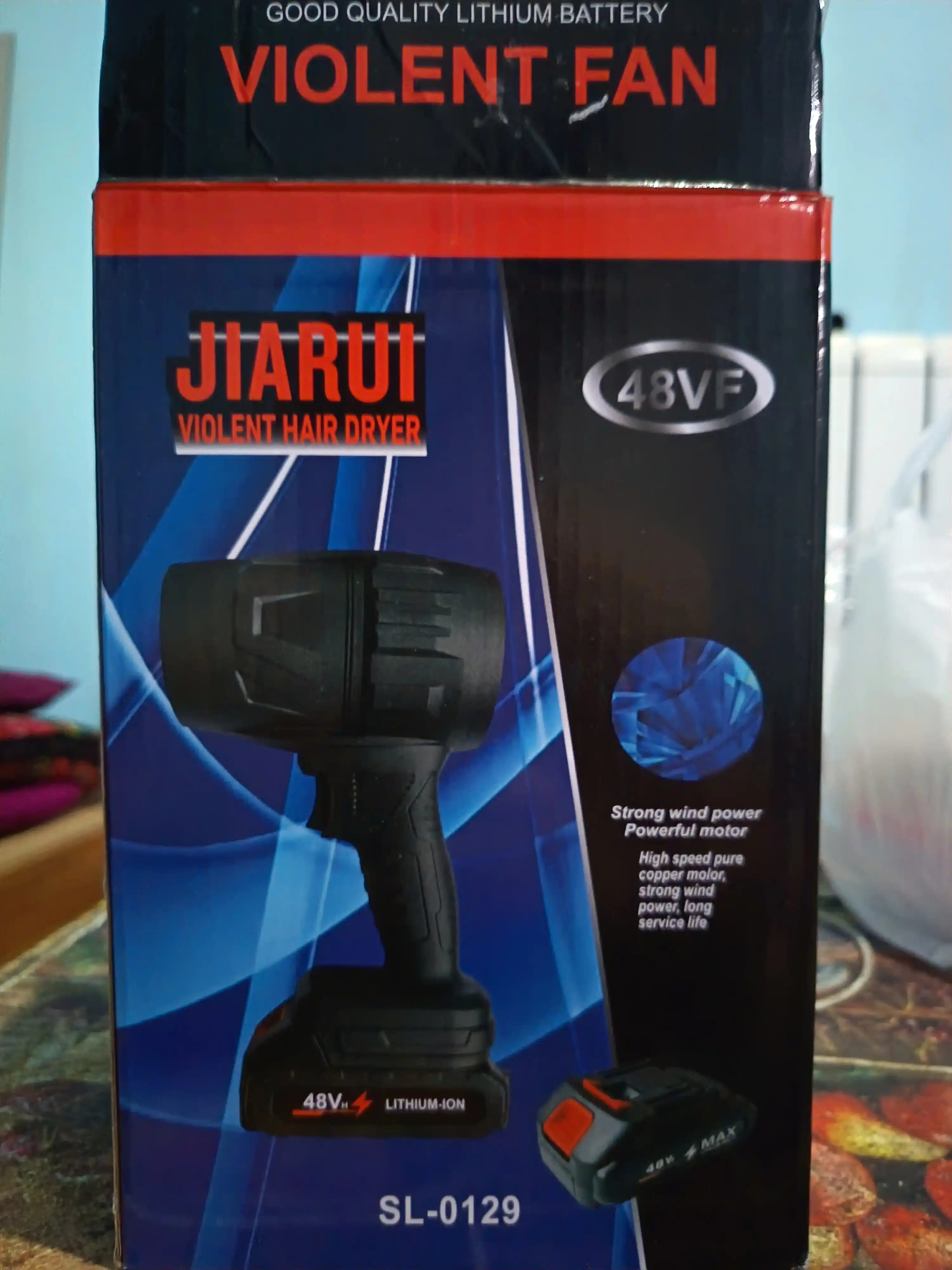 48 V Simsiz yaproq puflagich 550W 