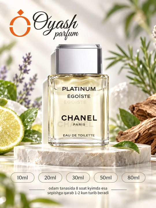 Chanel Platinum 10/20/30/50/80 ml - 