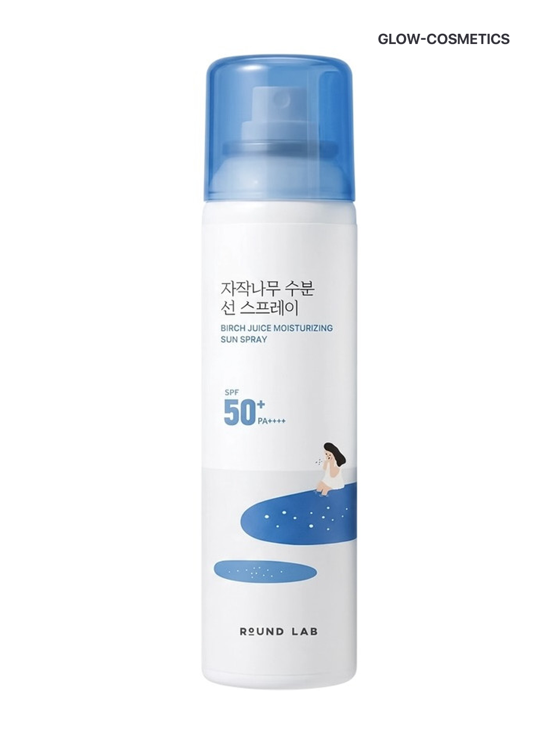 ROUND LAB quyoshdan himoyalovchi spreyi SPF 50+ PA++++, namlantiruvchi, qayin sharbati bilan, 100 ml