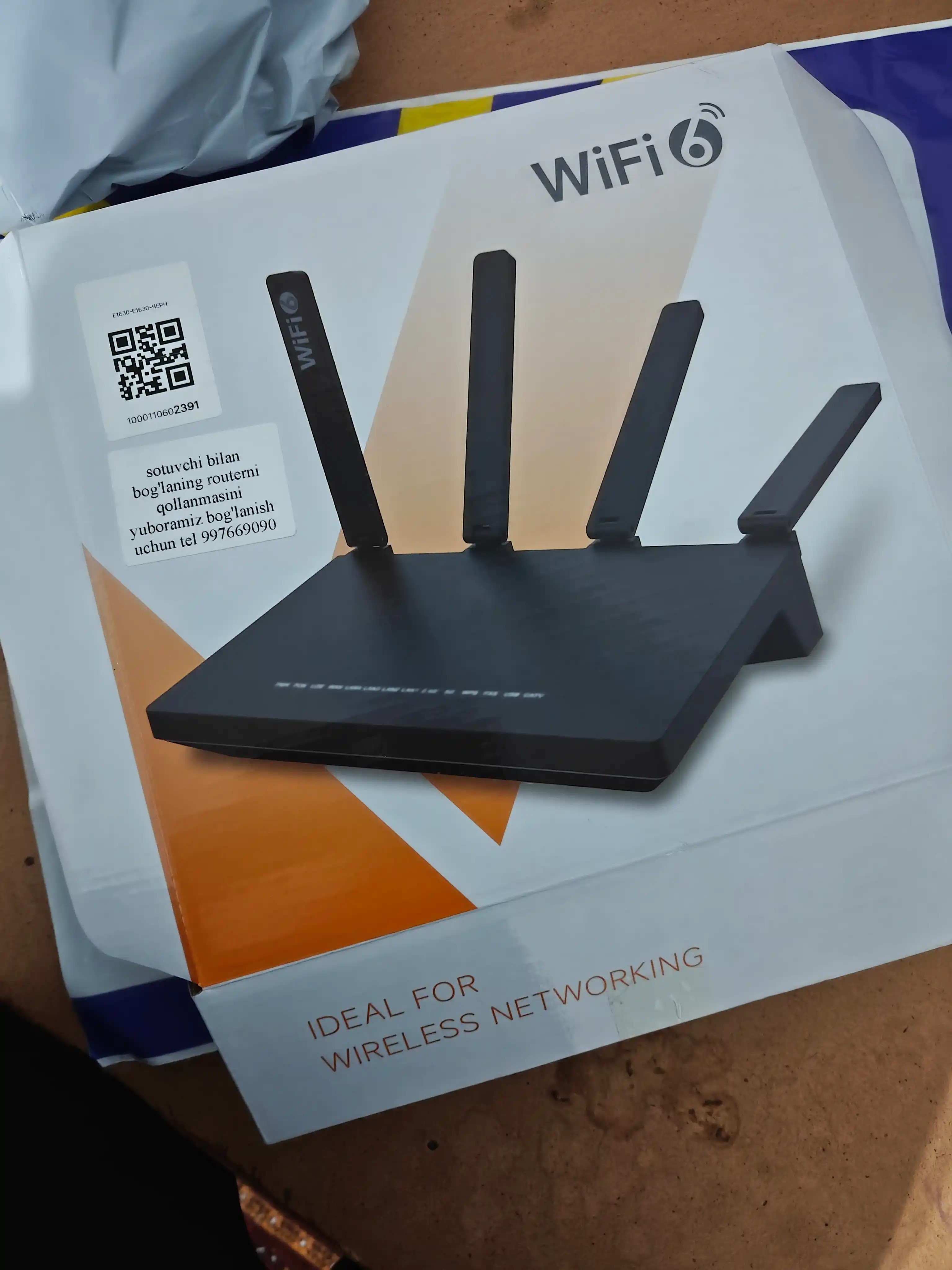 AX3000 XPON WAN va GPON router Uztelecomga mos