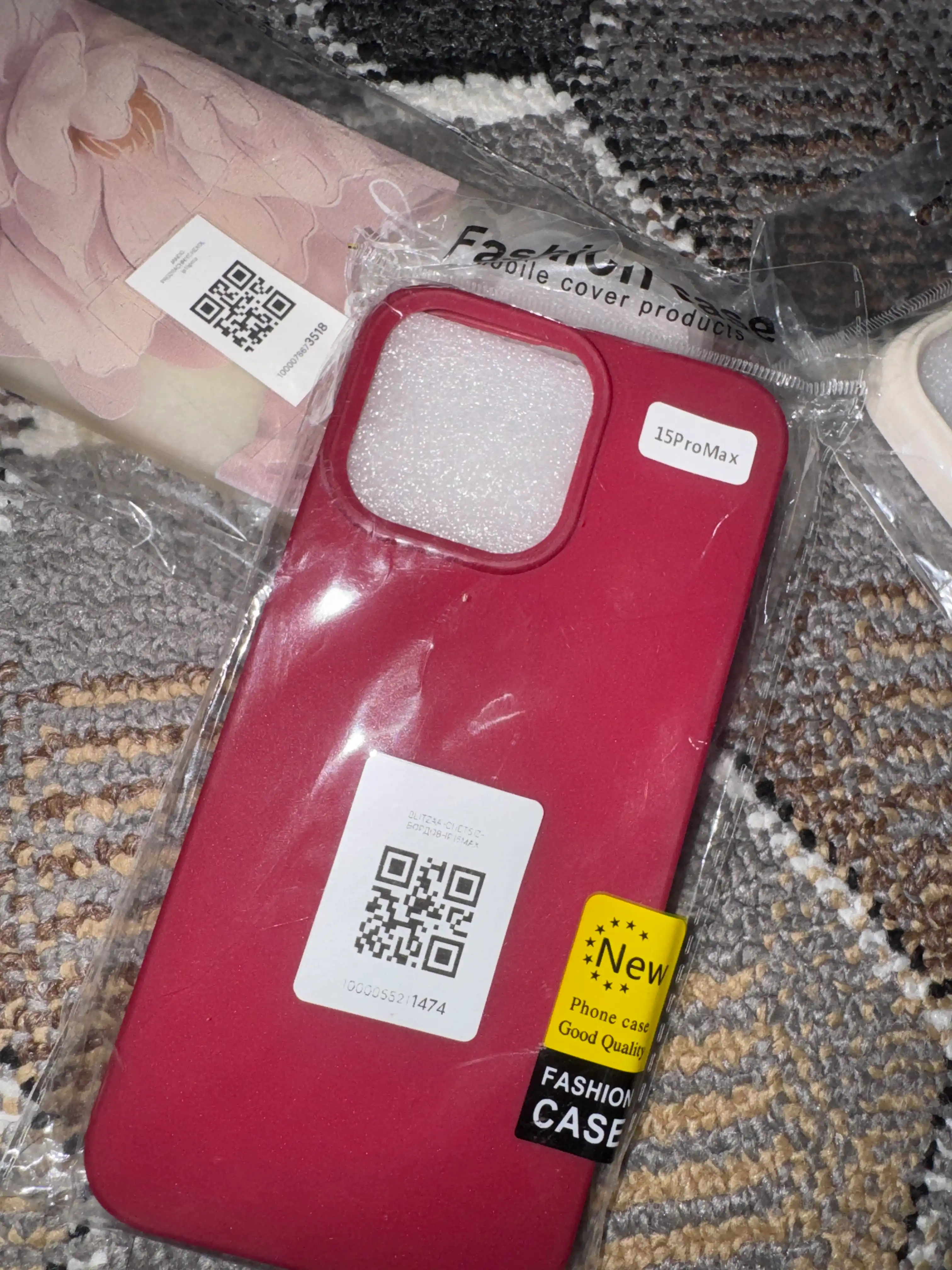 IPhone 12, 13, 14, 15, 16 Pro Max uchun yumshoq g‘ilof
