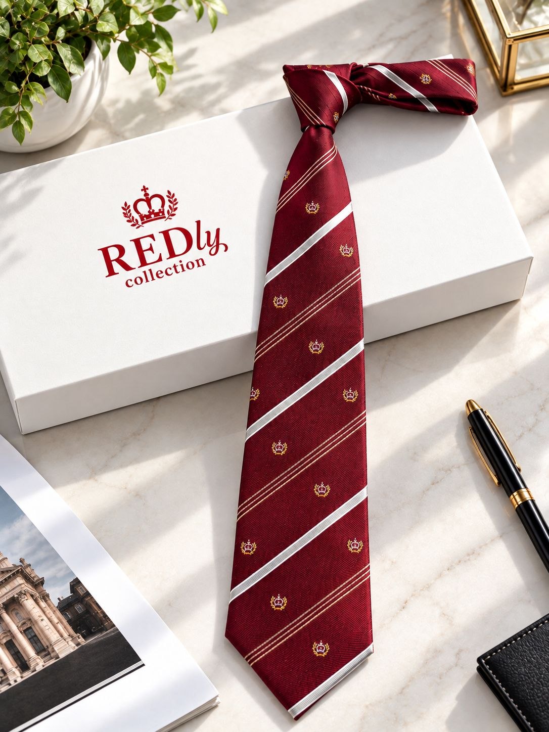 Мужские классический галстуки, REDly.co