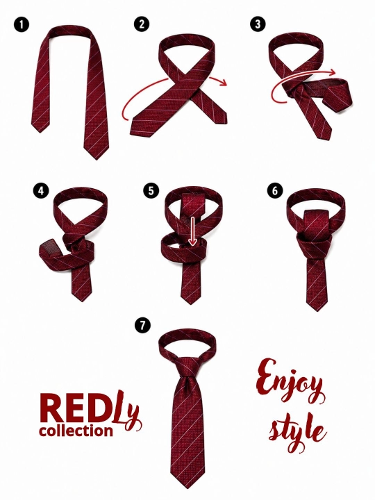 Мужские классический галстуки, REDly.co