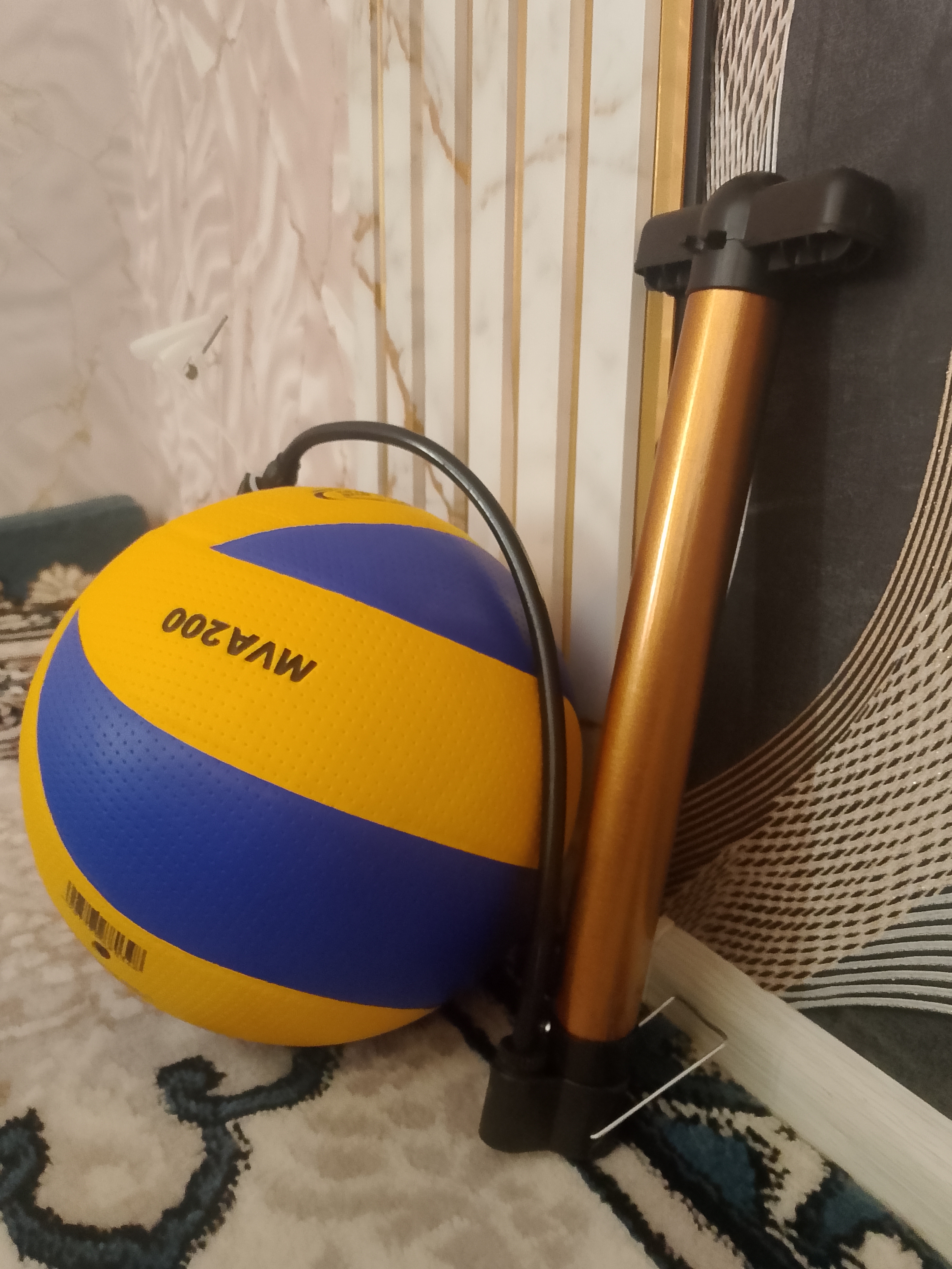 Voleybol to'pi V200 Nasos va Igna bilan