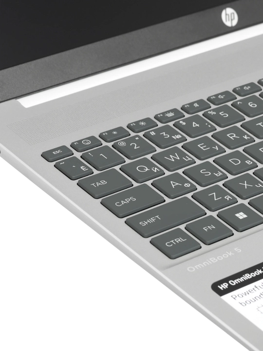 Ноутбук HP OmniBook 5 Flip 14-fp0026ci, Core 5 120U, 8/512 ГБ SSD, 14″ IPS Touch, Silver