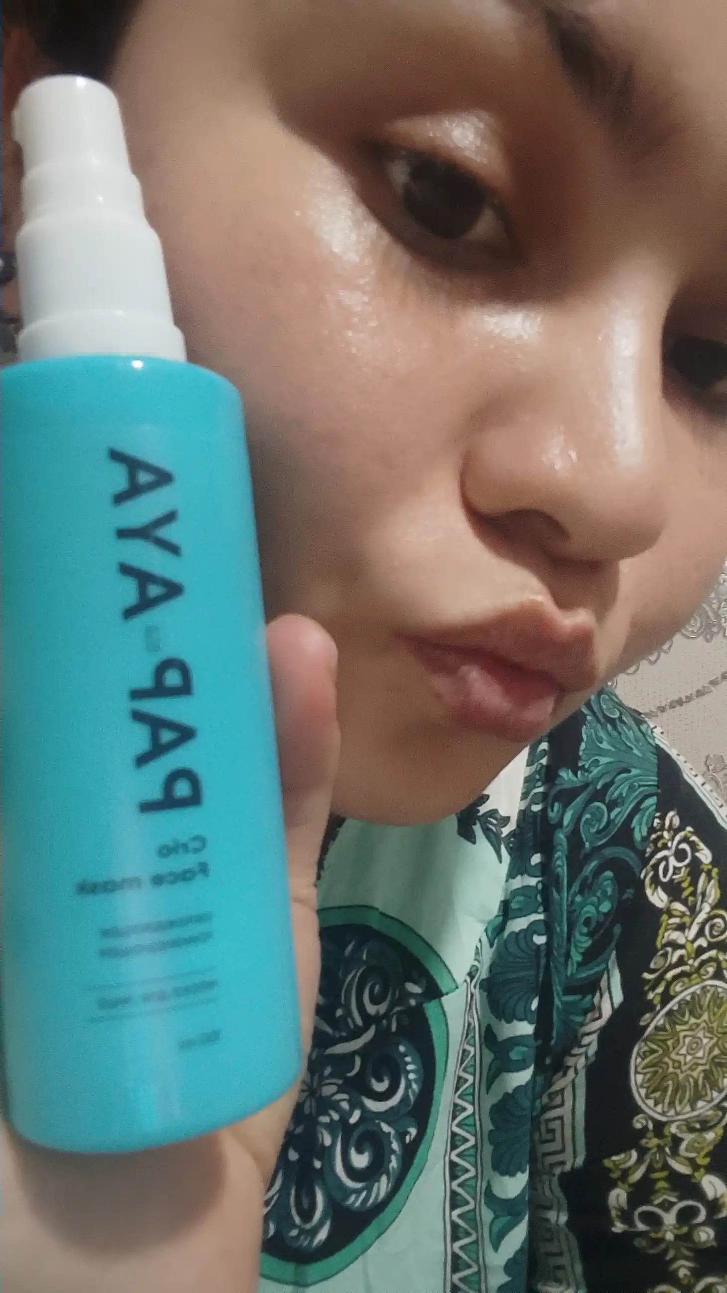 Маска для лица PAP-AYA тонизирующая с охлаждающим эффектом